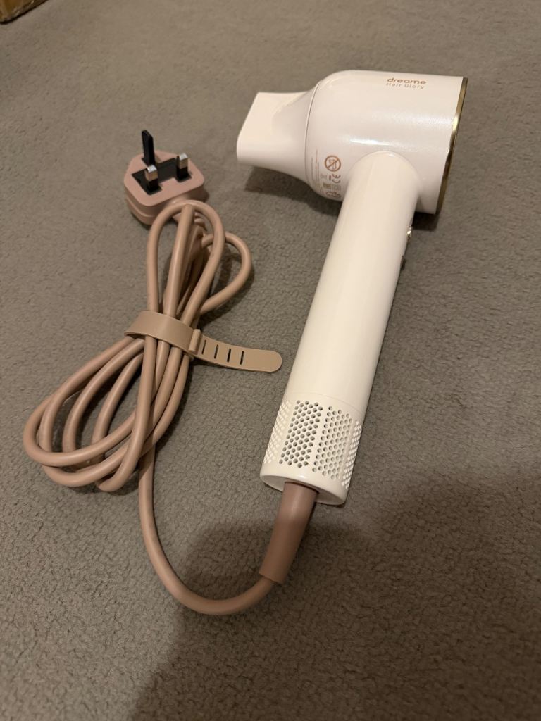 Dreame Hairdryer Hair Glory 110,000 RPM High-Speed Brushless Motor - White