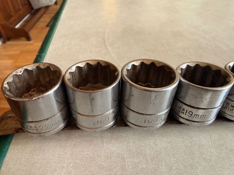 3/8 drive halfords professional sockets 8 to 22 (15)