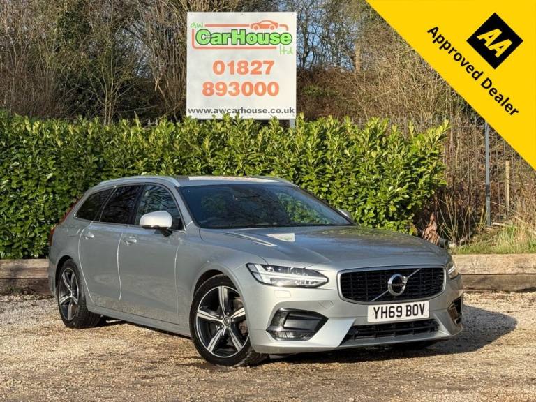 2019 69 VOLVO V90 2.0 D4 R-DESIGN ESTATE 5DR DIESEL AUTO EURO 6 (S/S)  DIESEL