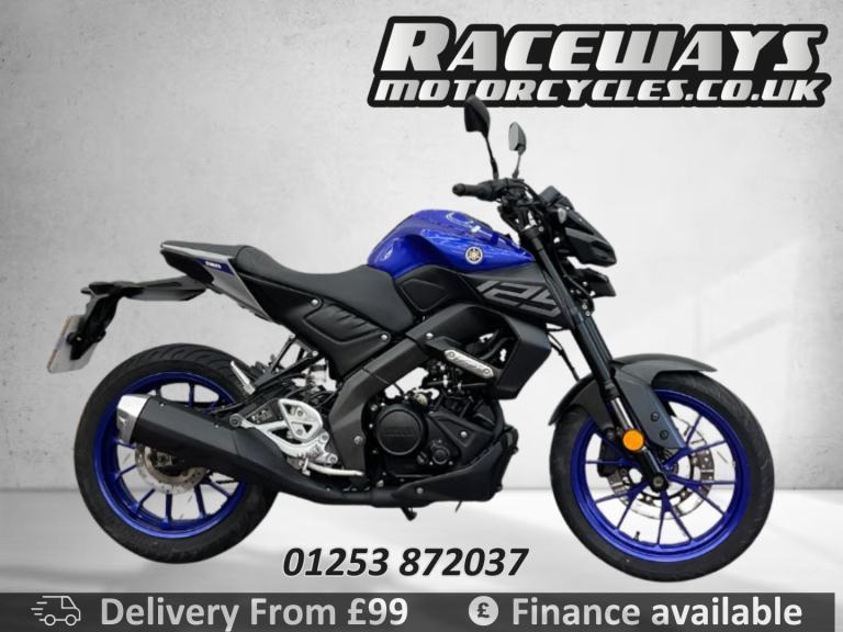YAMAHA MT-125 BLUE 2020 70 PLATE 11,401 MILES 125CC USED MOTORCYCLE