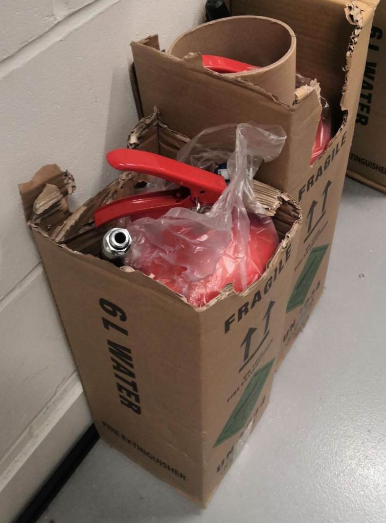 6l Fire Extinguishers (x2) - Water base