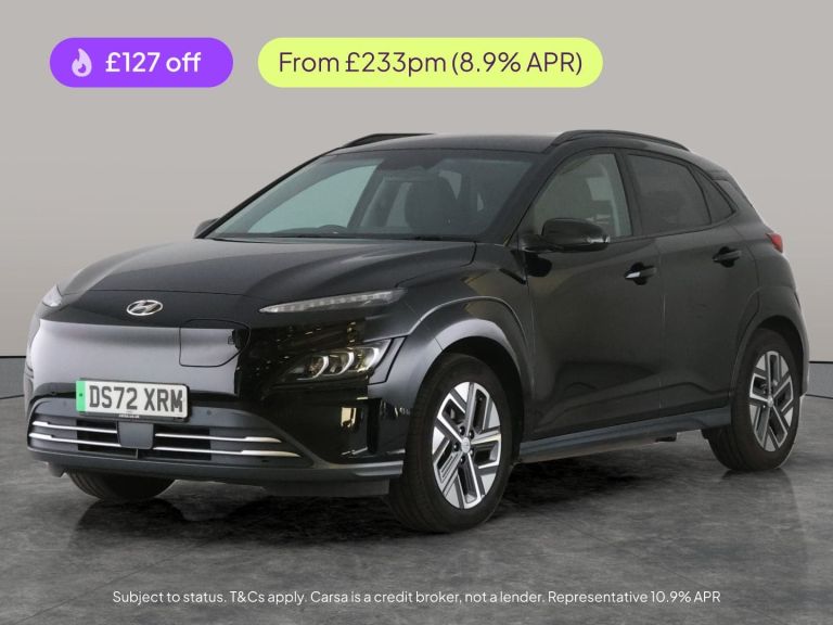 2022 Hyundai KONA 64kWh Premium SUV 5dr Electric Auto (10.5kW Charger) (204 ps) - BLACK ROOF  Suv...
