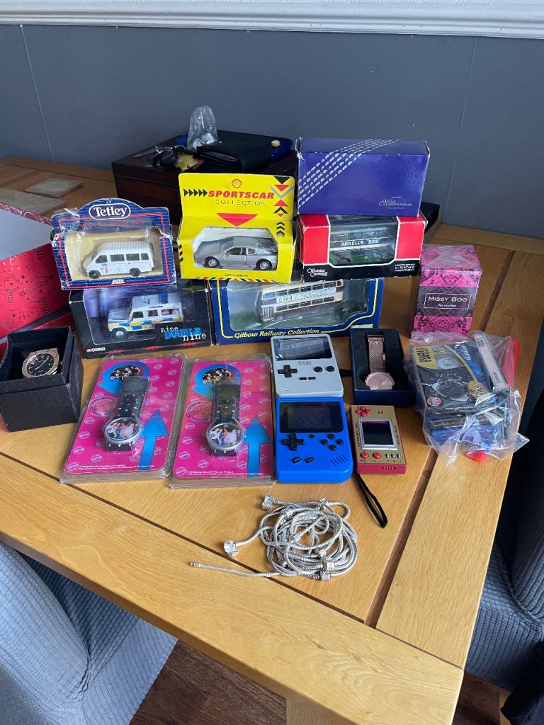 Mixed Lot of New Toys, Games, and Collectibles
