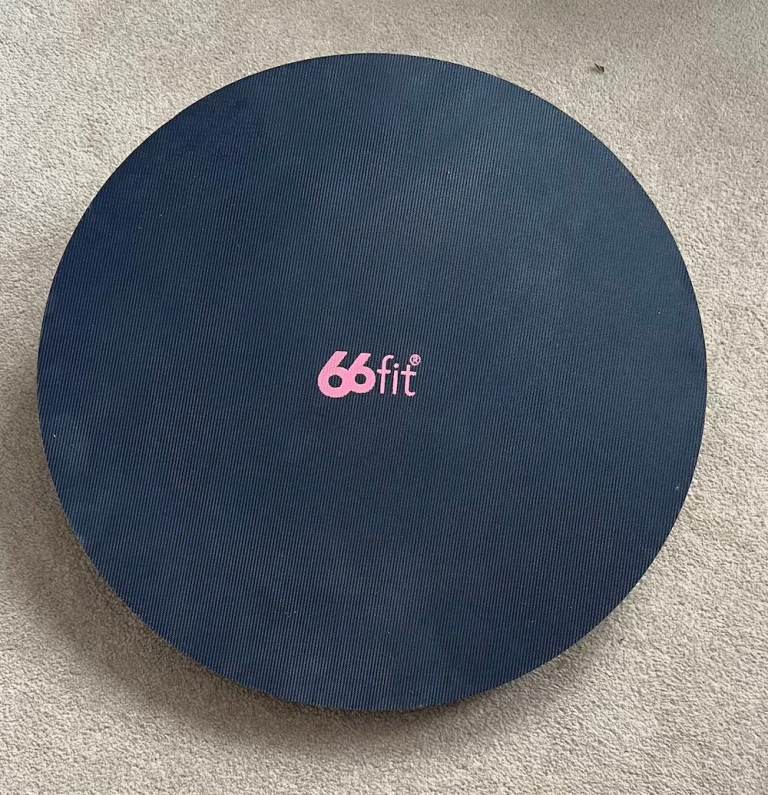 66fit Wooden 50cm Wobble Board - barely used and as new