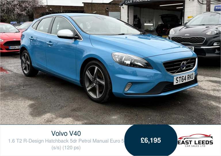 2014 Volvo V40 1.6 T2 R-Design Hatchback 5dr Petrol Manual Euro 5 (s/s) (120 ps) Hatchback Petrol...