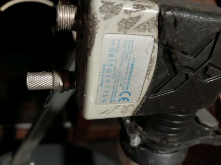 Technomate 87cm dish satelite kit complete