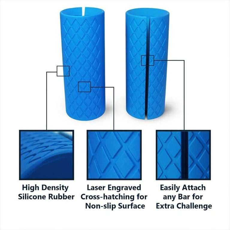 Silicone Fat Grip Barbell Dumbbell Grips