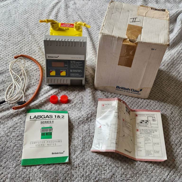 British gas #323 Laboratory Gas Meter