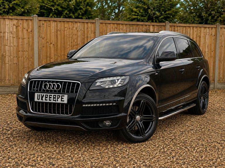 2013 [13] AUDI Q7 3.0 DIESEL V6 S LINE PLUS QUATTRO 7 SEATER 4WD FACELIFT BLACK