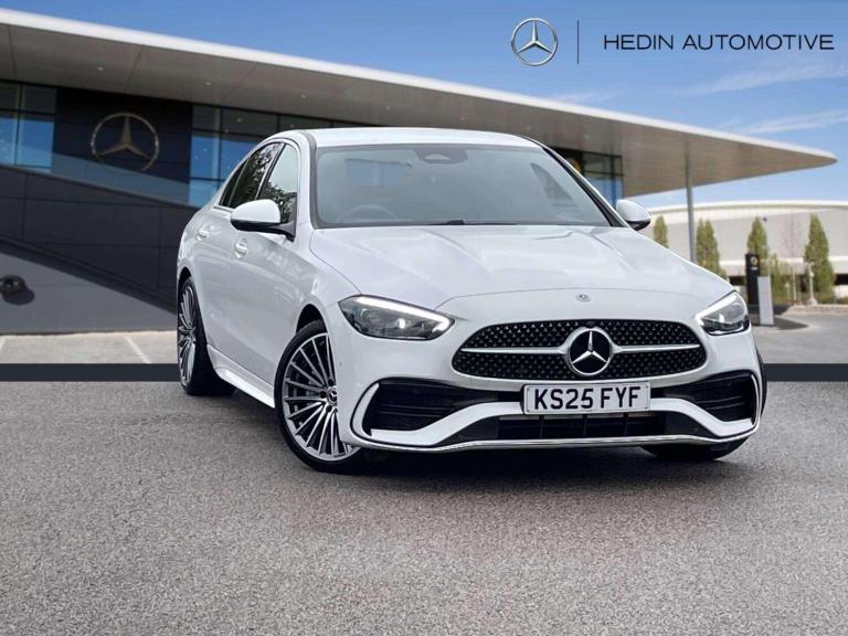 2025 Mercedes-Benz C Class 1.5 C200h MHEV AMG Line (Premium) Saloon 4dr Petrol Hybrid G-Tronic+ E...