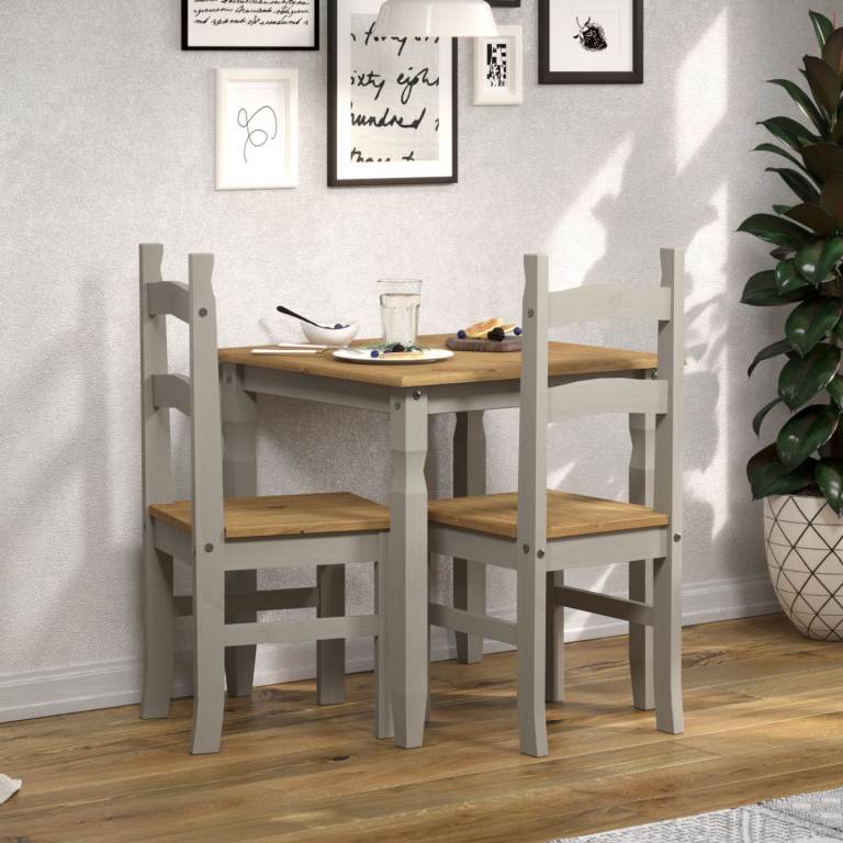 Dining table and 2 chairs