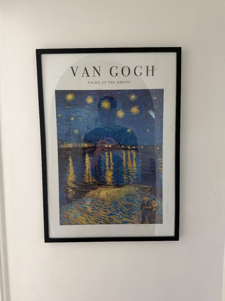 Van Gogh 'Starry Night Over the Rhone' Framed Print