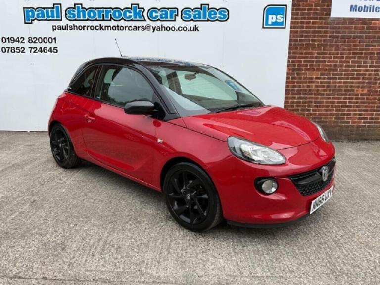 2016 Vauxhall ADAM 1.2 ENERGISED 3DR Manual Hatchback Petrol Manual