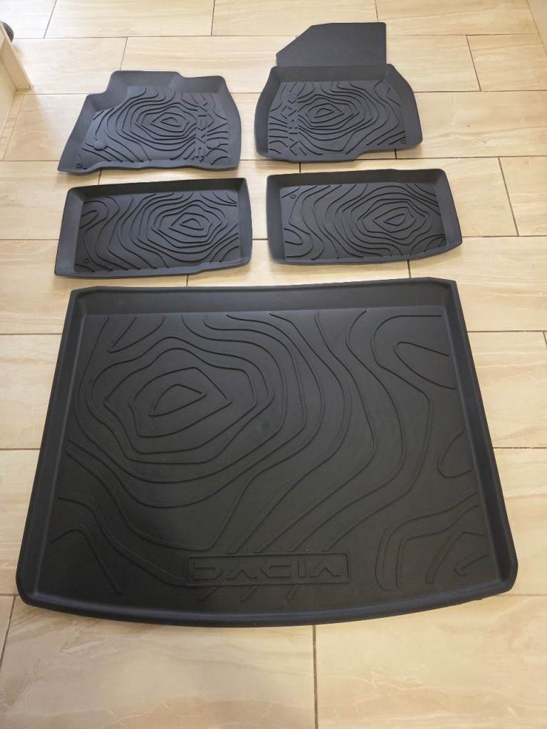 Brand New Dacia Duster Original Rubber Mat Set