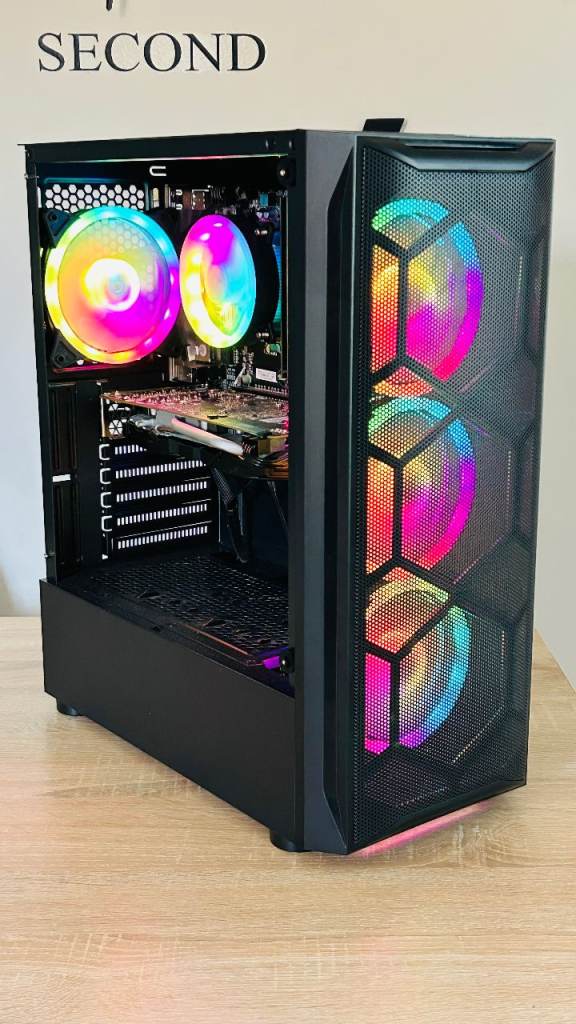 Gaming PC i7 4790 4 Ghz + 8GB AMD RX 580 / 16 GB Ram + SSD 