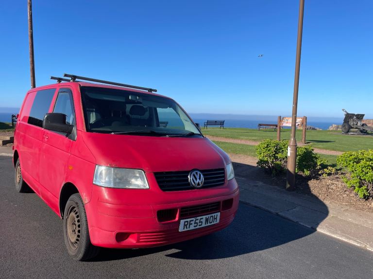 VW Transporter T5 Day Van / Camper – 2005 – 8 Months MOT – Cheap Entry T5 – Ready to Use