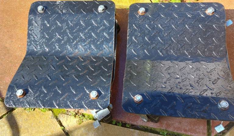 Car Dollies (pair) Vevor 1,500lbs, fully working.