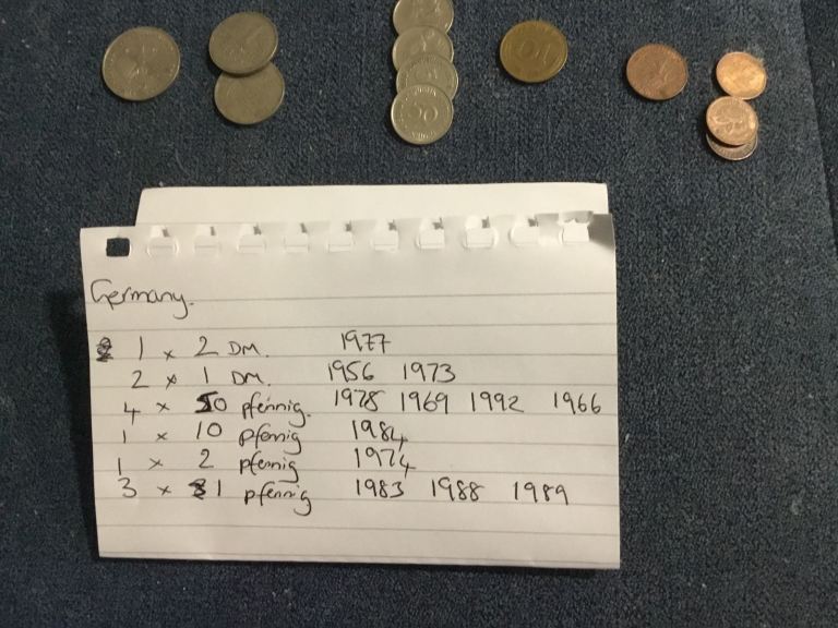 German coins 