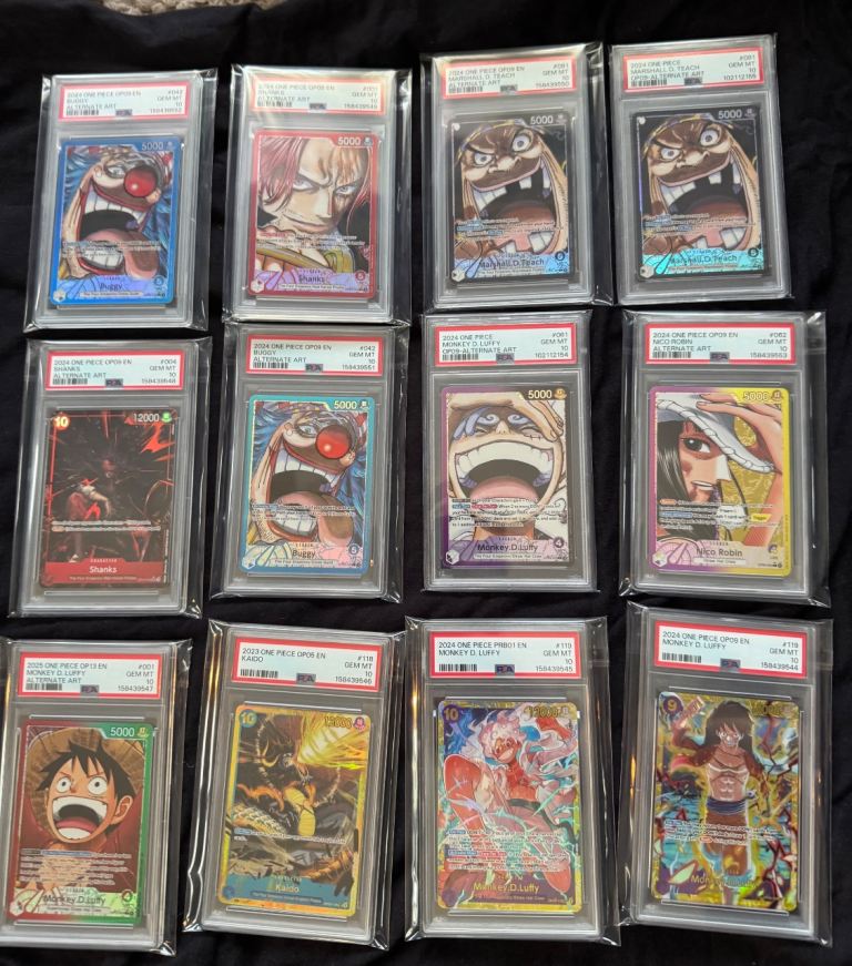 One Piece Trading Card Game Graded Cards