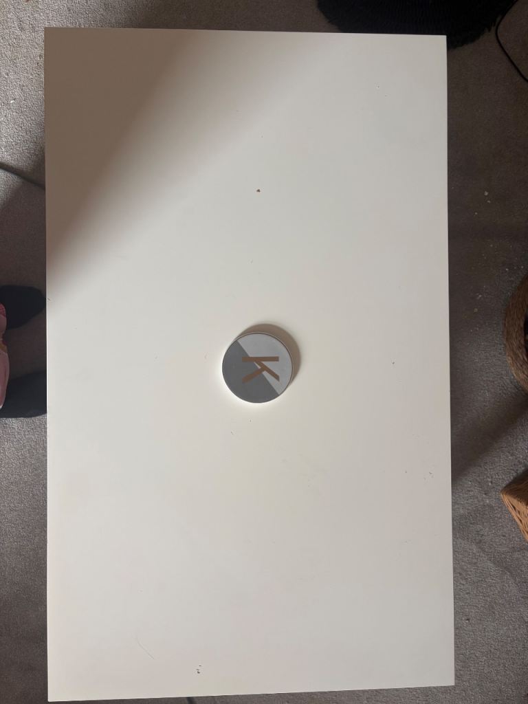 White ikea coffee table 