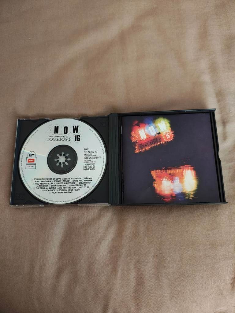 NOW 9,10,11,12,13,14,15,16 EARLY CD's 