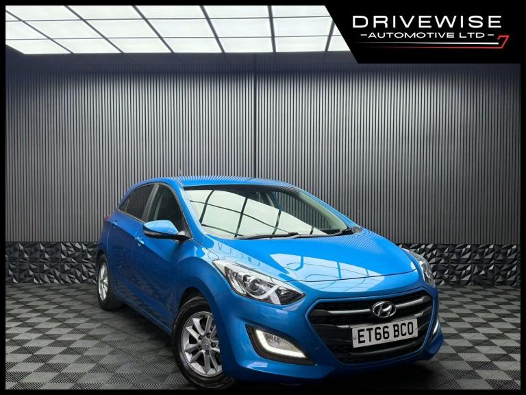 2016 Hyundai i30 1.6 CRDi Blue Drive SE Nav Euro 6 (s/s) 5dr HATCHBACK Diesel Manual