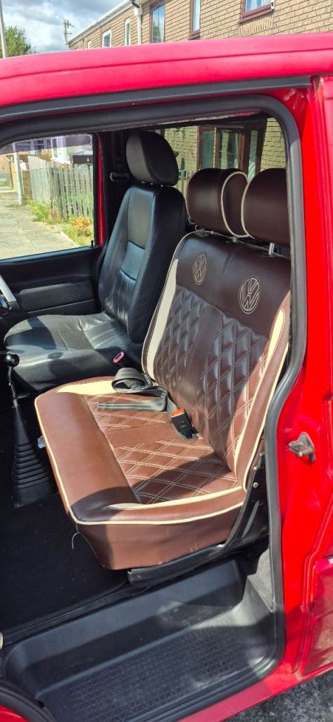 Vw t4, t5, t5.1 full size m1 crash tested r&r bed and front seats 