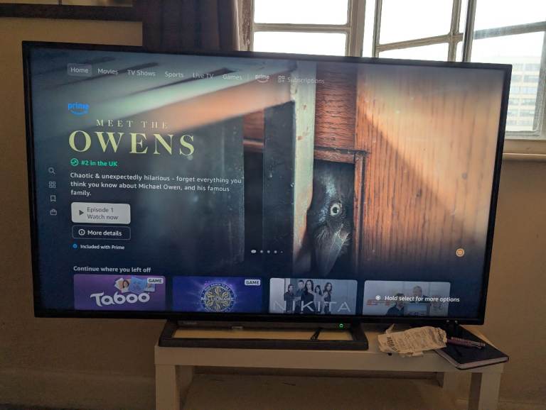 Toshiba 50UF3D53DB 50-inch Smart 4K UHD TV - Good Condition