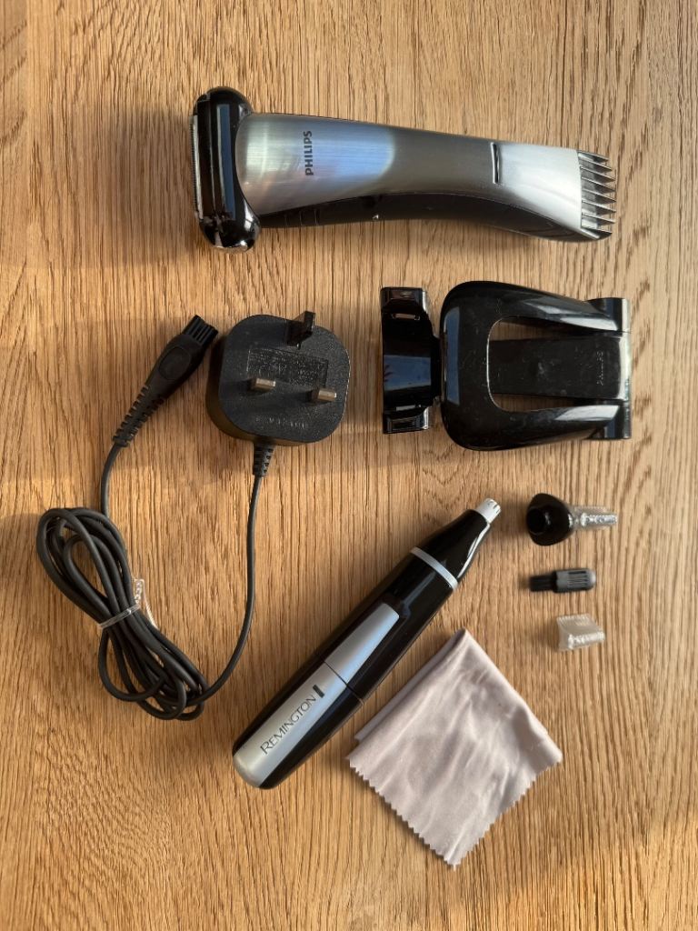Philips and Remington hair removal accessories