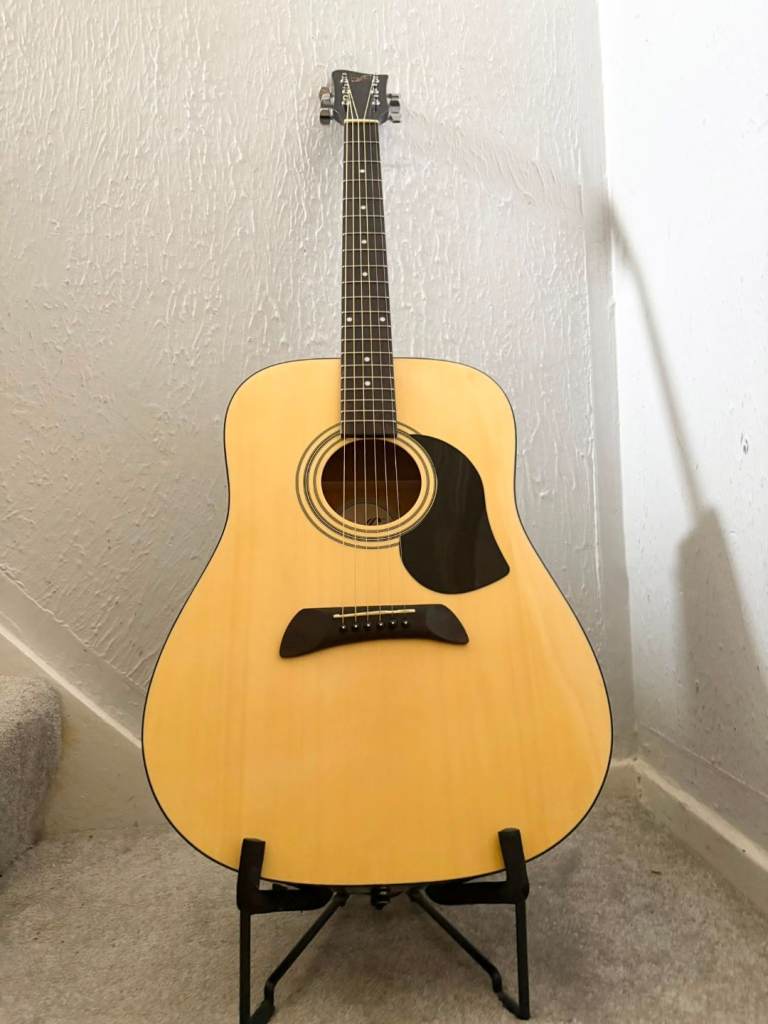 Acoustic Guitar - Fully Serviced with Professionally Lowered Playing Action on New Strings