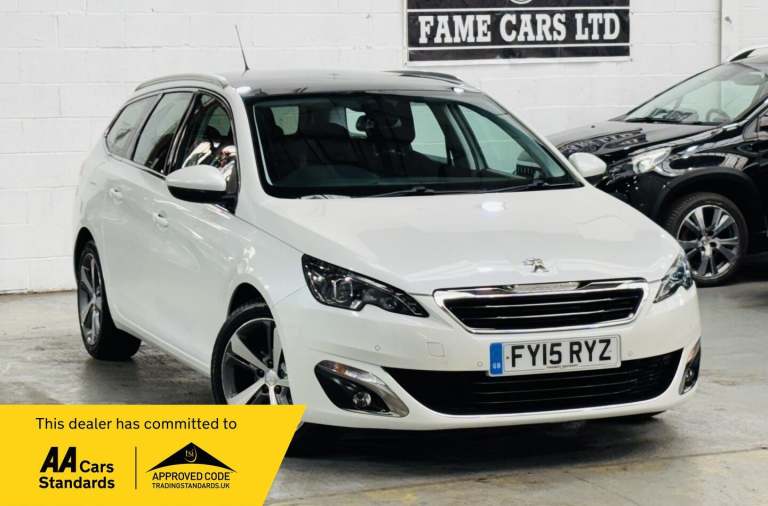 2015 Peugeot 308 SW 1.2 PureTech Allure Auto Euro 6 (s/s) 5dr ESTATE Petrol Automatic