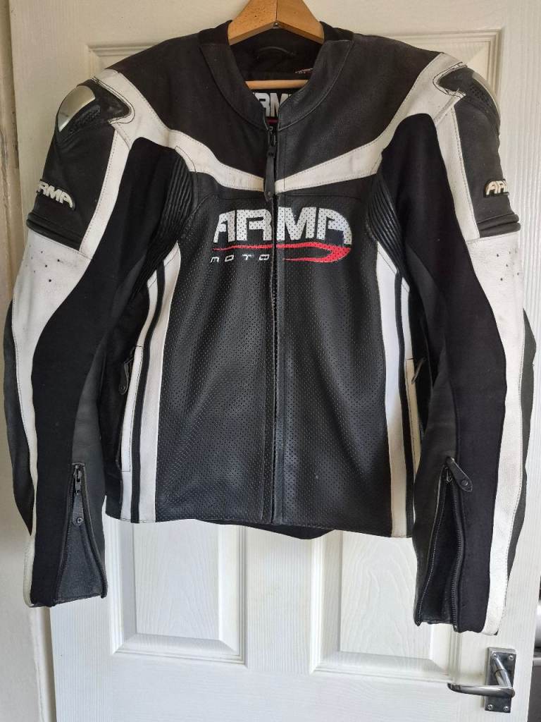 Arma moto leather jacket