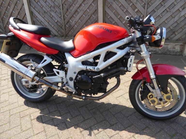 SUZUKI SV 650 V REG LOW MILES TL 1000 FRONT END RACE CAN 1 YEARS MOT