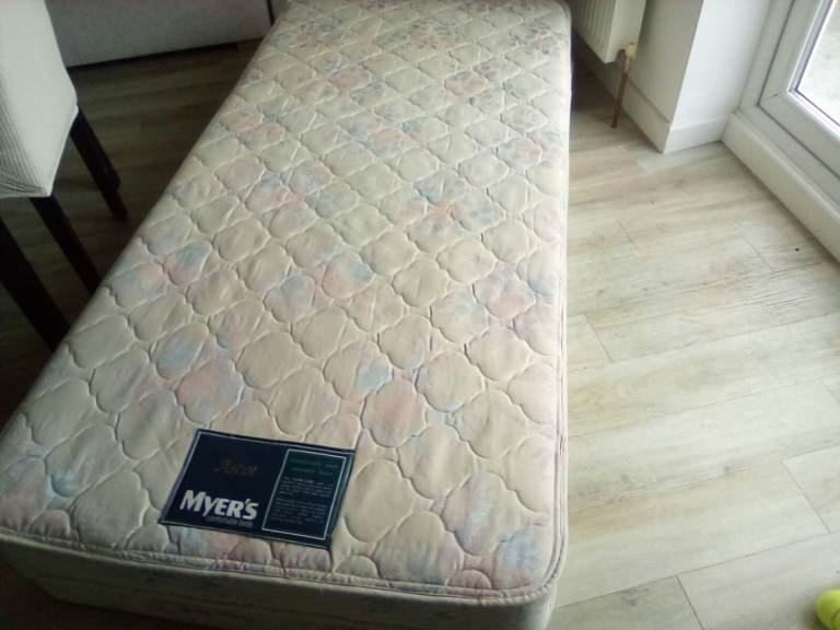 Single divan bed by Myers