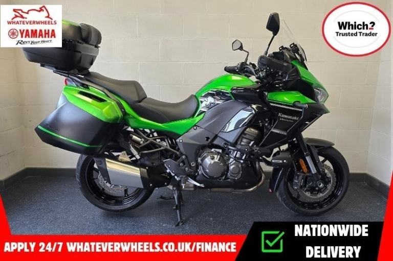 Kawasaki Versys KLZ1000 Touring Bike Full Luggage / Pannier Set & Top Box