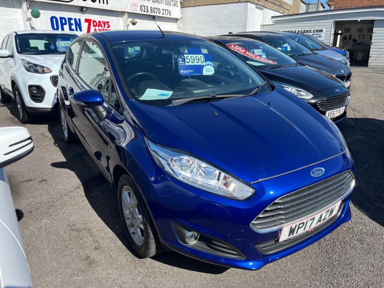 2017 Ford Fiesta 1.25 82 Zetec 3dr HATCHBACK Petrol Manual