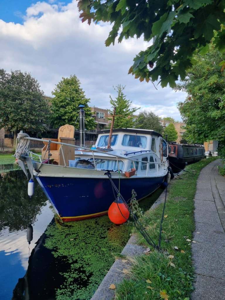 For Sale: “Antje” – 32 ft Steel Dutch Barge | Live-aboard Conversion     