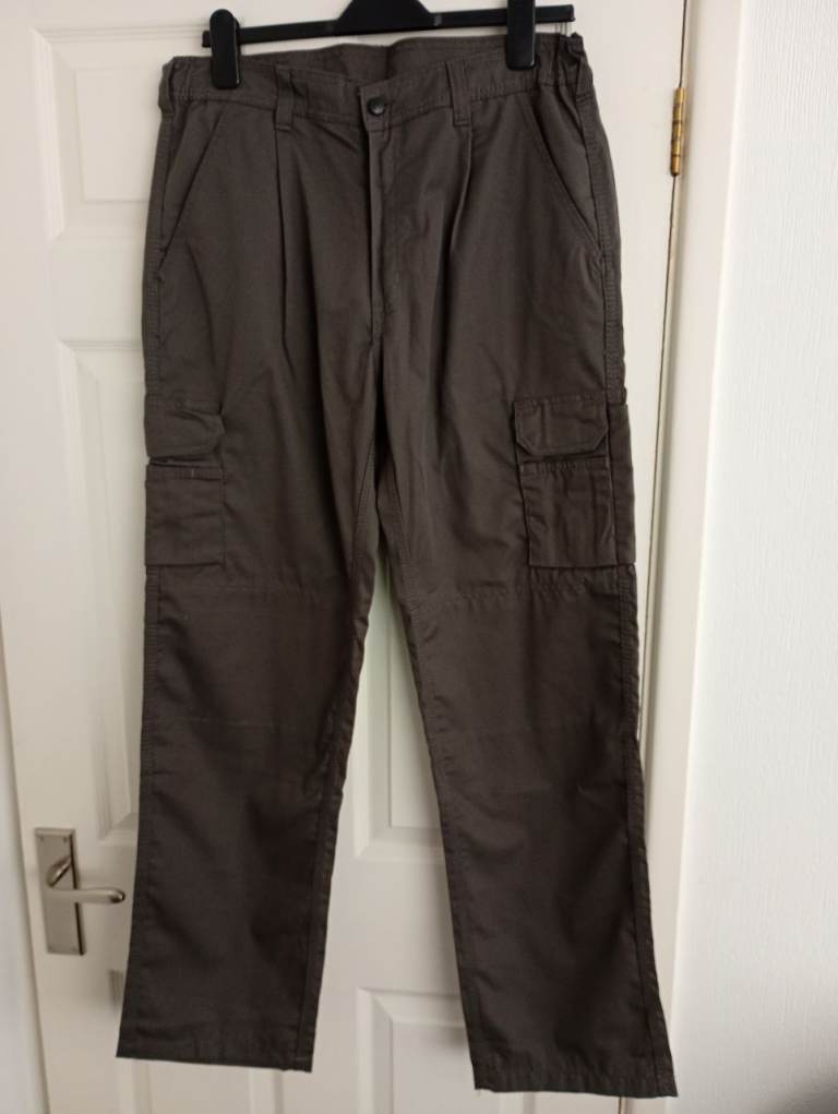 Graphite Grey Work Trousers Waist 34 Regular