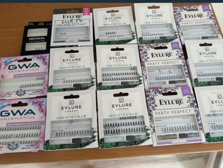 15 boxes Eye Lashes - see photos 