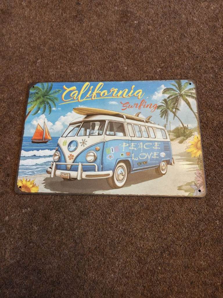 New metal sign