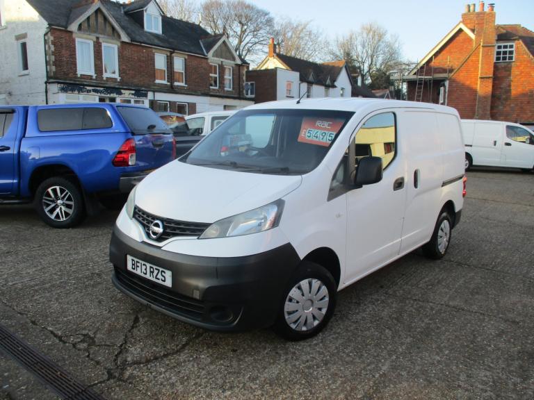 2013 Nissan NV200 1.5 dCi 89 SE Van CAR DERIVED VAN Diesel Manual
