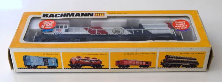 Two model railway locomotives.