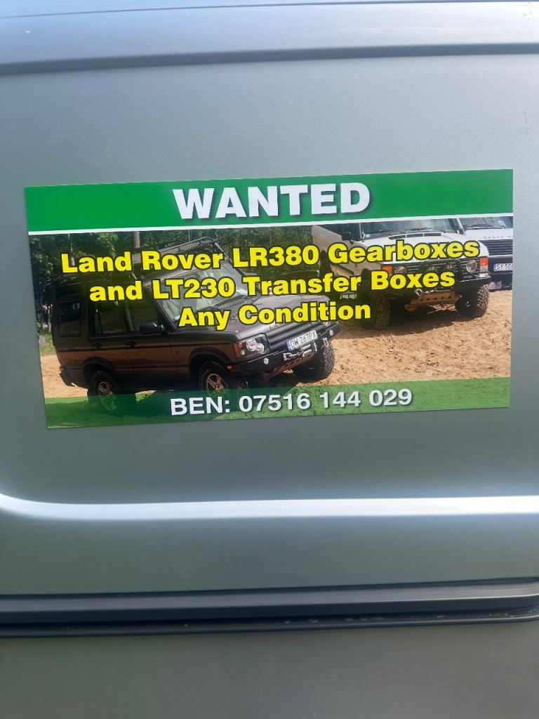 Wanted landrover gearboxes transfer boxes any condition 