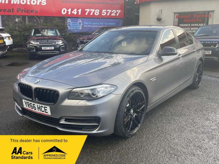 2016 BMW 5 Series 520d [190] SE 4dr Step Auto SALOON DIESEL Automatic