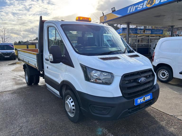 2021 Ford Transit 2.0 EcoBlue 130ps Single Cab Tipper ** with Aircon ** CHASSIS CAB Diesel Manual