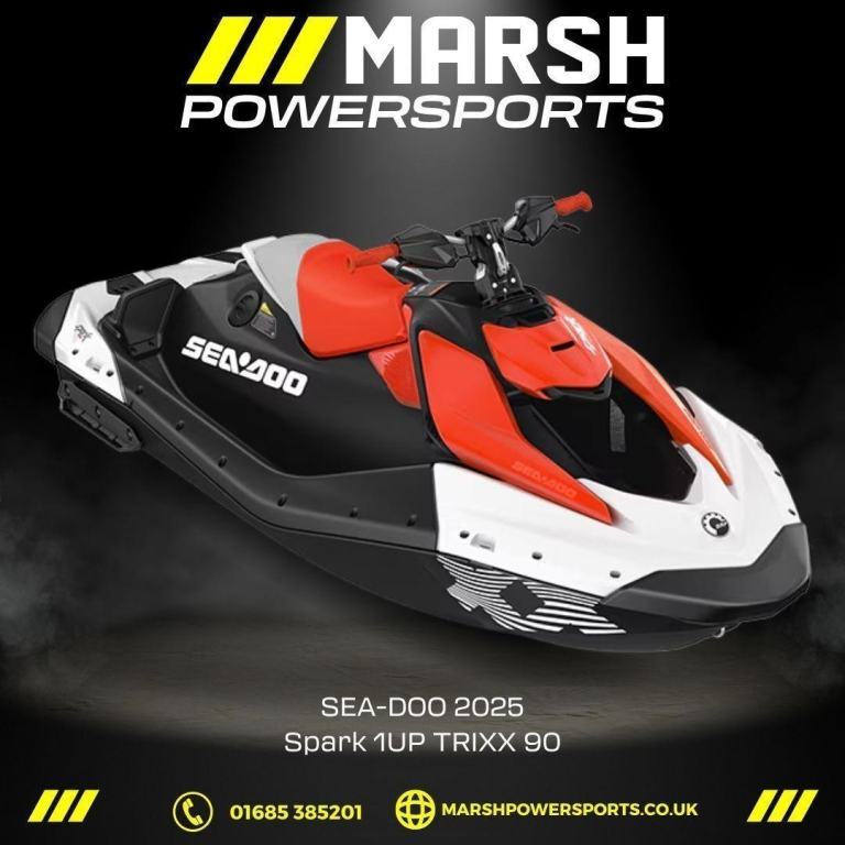 Sea-Doo Spark 1UP Trixx 90 2025 - Sea-Doo Dealer -NOW 1700 OFF! Ext Warranty!