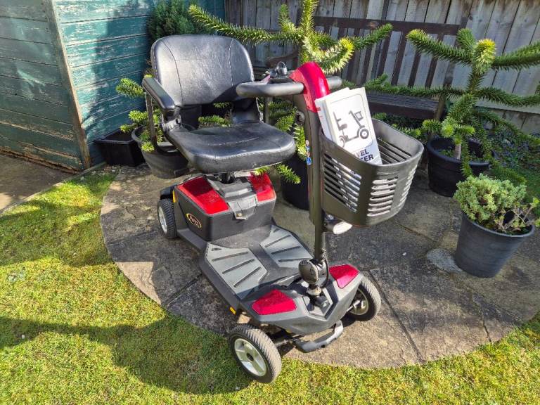 Full Suspension, LED Front Light, Mobility Scooter - Fits In Boot - Excellent Condition - £275