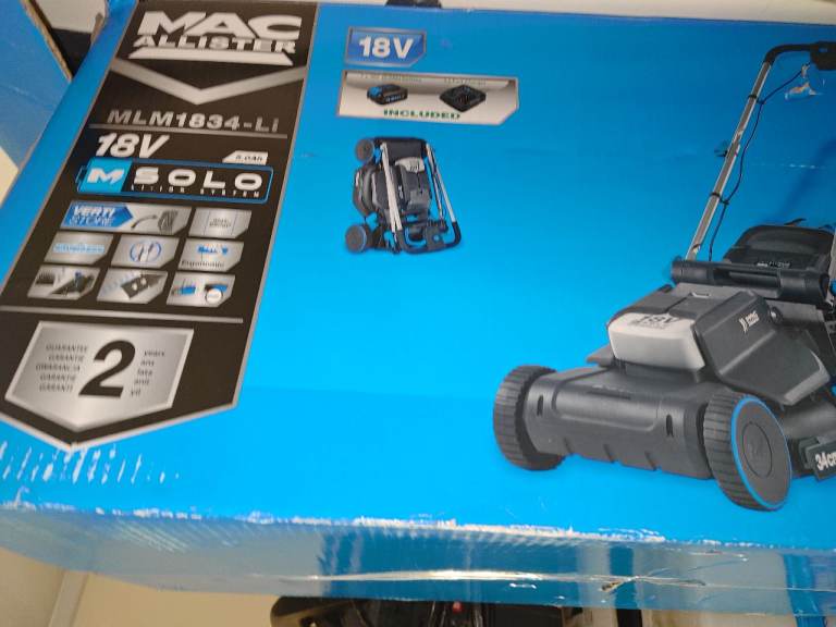3 x Macallister electric MLM1834 lawnmower(s) job lot