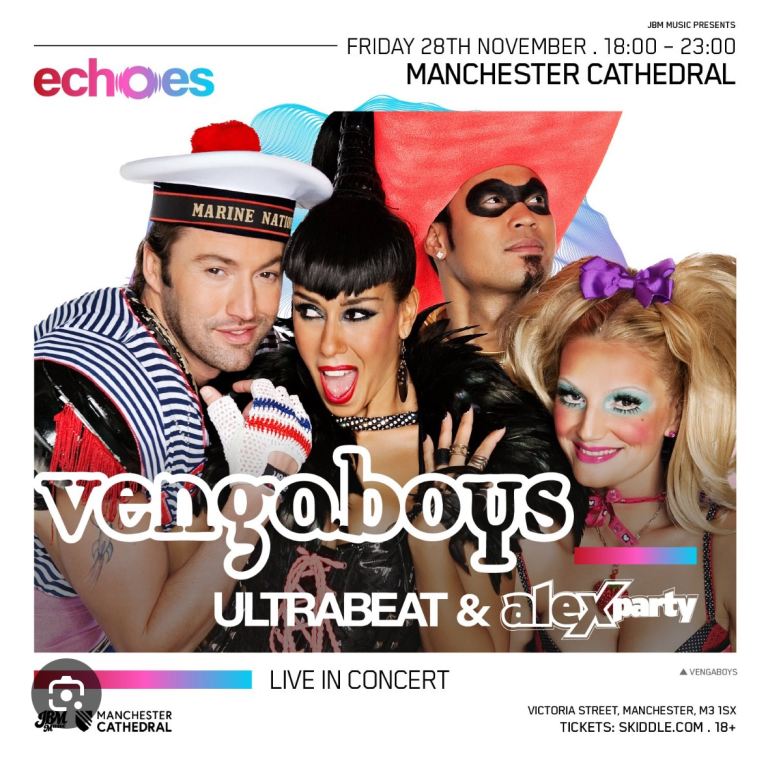 image for Vengayboys tickets x 2 28/11/25 Manchester 