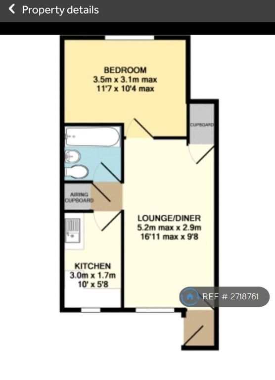 1 bedroom flat in Clay Hill, Milton Keynes, MK8 (1 bed) (#2718761)